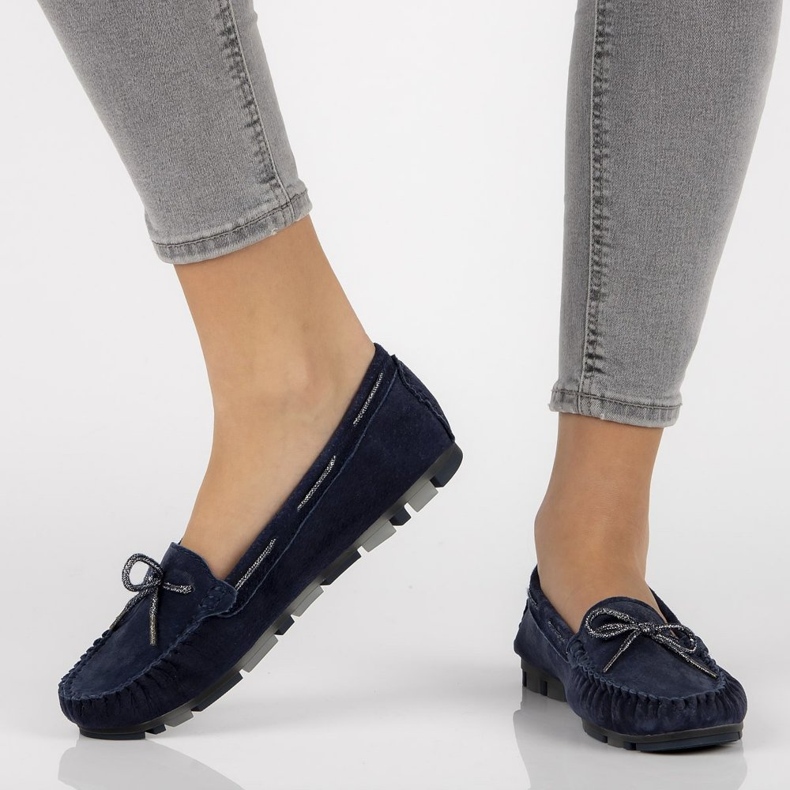 Mocassins en cuir Filippo DP1203/20 Nv bleu marine 1 Mocassins en cuir Filippo DP1203/20 Nv bleu marine 1