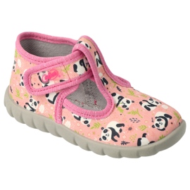 Befado chaussures pour enfants 528P052 rose multicolore 1 Befado chaussures pour enfants 528P052 rose multicolore 1