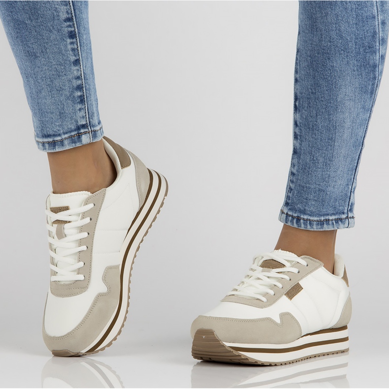 Baskets Filippo DP2111/22 Wh blanches 1