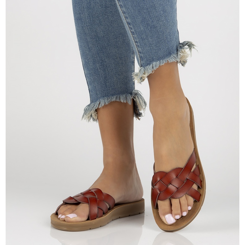 Filippo DK3610/22 Chaussons marron brun 1