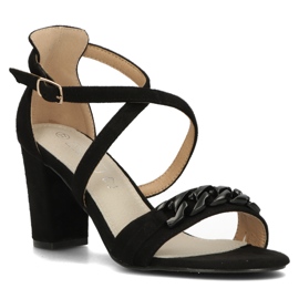 Filippo DS3665/22 Bk sandales noires 1