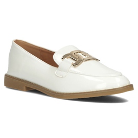 Filippo 8038 mocassins blancs 1