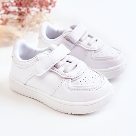 PA1 Chaussures de sport basses pour enfants Blanc Frillo blanche 1