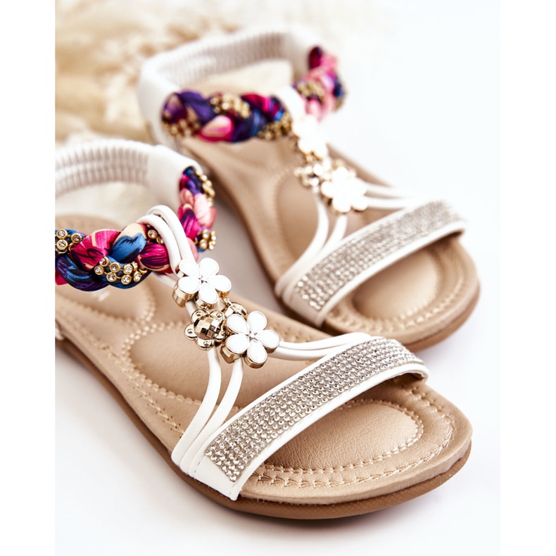 Sandales Sammi blanches à enfiler pour enfant 2