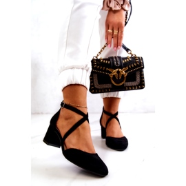 Escarpins On A Bar Sergio Leone SK824 Noir 1