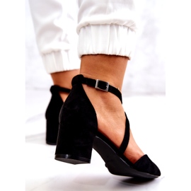 Escarpins On A Bar Sergio Leone SK824 Noir 3