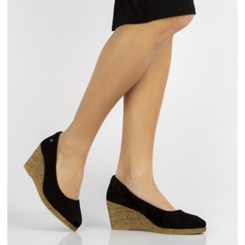 Chaussures en cuir Filippo DP1328 / 21 Bk noir le noir 2