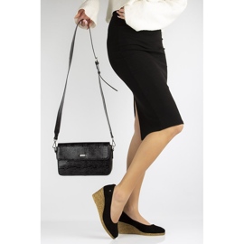 Chaussures en cuir Filippo DP1328 / 21 Bk noir le noir 4
