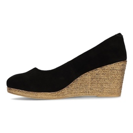 Chaussures en cuir Filippo DP1328 / 21 Bk noir le noir 5