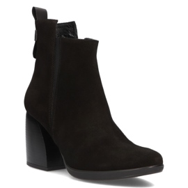 Bottes en cuir Filippo 05252 Noir le noir 1