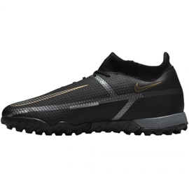 Nike Phantom GT2 Academy Df Tf DC0802 008 chaussures de football le noir le noir 2