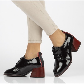 Escarpins en cuir Filippo DP3732 / 22 Bk noir le noir 6