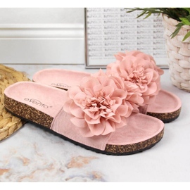 Chaussons Avec Fleurs Roses En eVento 2