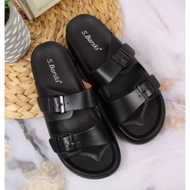 Everlast Tongs En Caoutchouc Avec Boucles Noir Chez S.Barski le noir 3