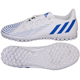 Chaussures de football Adidas Predator Edge.4 Tf M GX0011 multicolore blanche 1