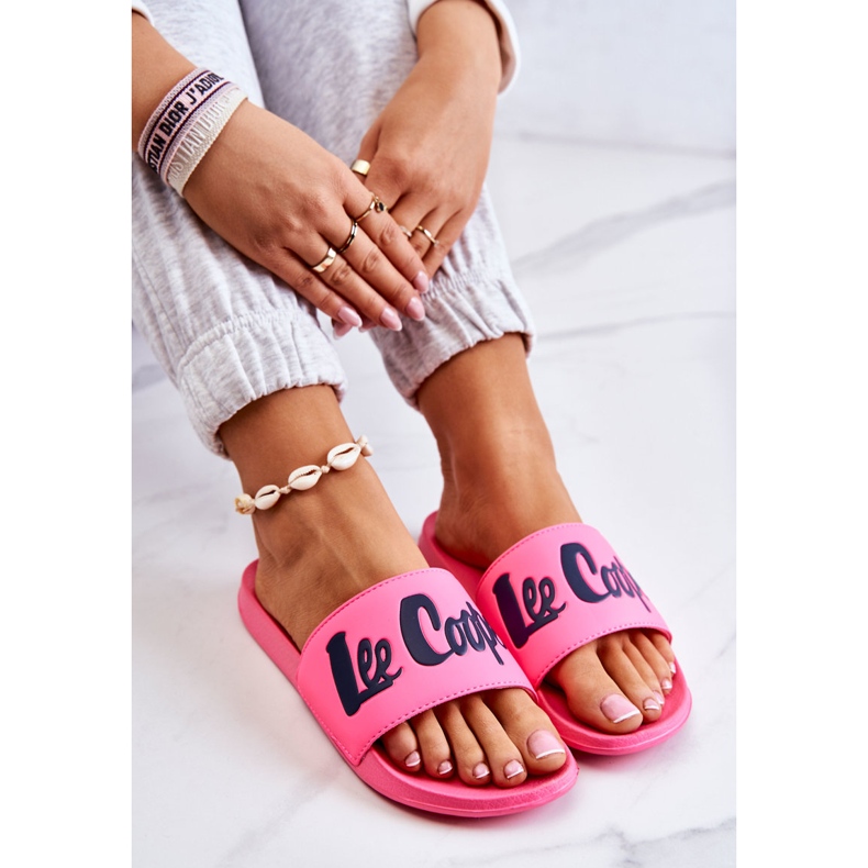 Chaussons Femme Lee Cooper LCW-22-42-1000 Rose Fluo 2