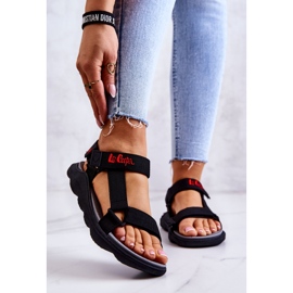 Sandales de sport pour femmes Lee Cooper LCW-22-34-0955L Noir 1