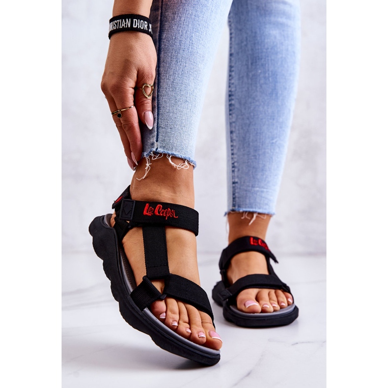 Sandales de sport pour femmes Lee Cooper LCW-22-34-0955L Noir 1