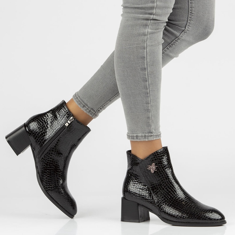 Bottines Filippo DBT3116/21 Bk noires le noir 1