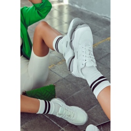 Baskets Femme Chaussures de Sport Big Star JJ274579 Blanc blanche 1