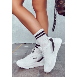 Baskets à la mode Chaussures de sport Big Star JJ274596 Blanc 2