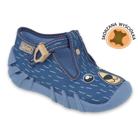 Befado chaussures pour enfants 110P439 bleu marine bleu 2