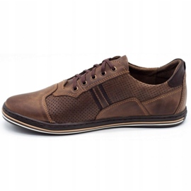 Polbut Chaussures décontractées pour hommes 1801P marron brun 1