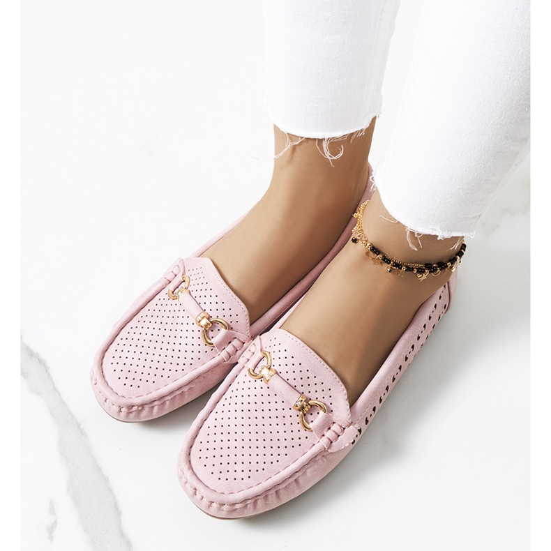Mocassins femme Maide rose 1 Mocassins femme Maide rose 1