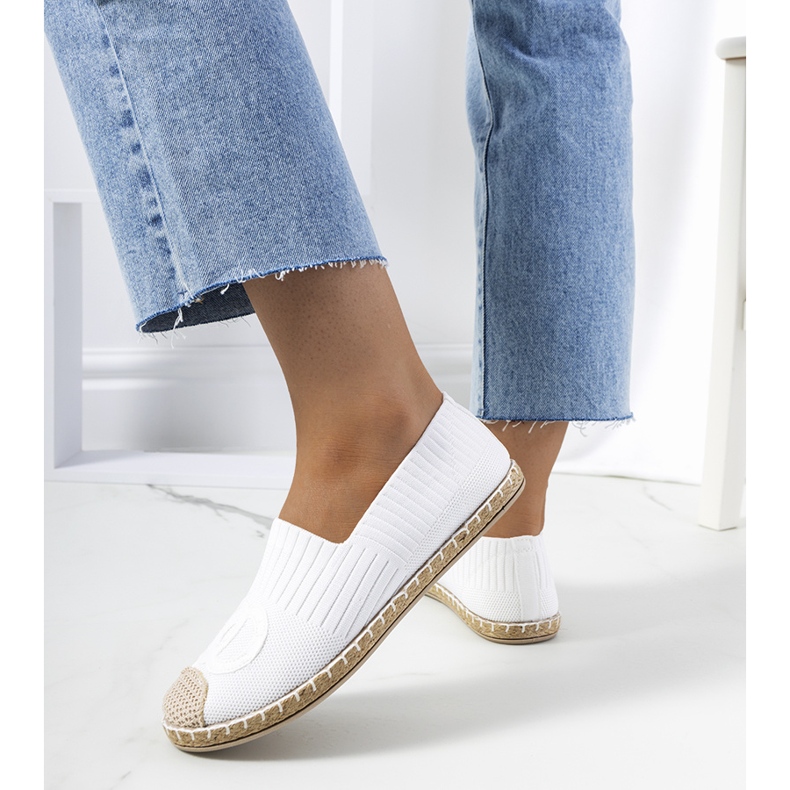 Espadrilles blanches pour femmes de Dean 1