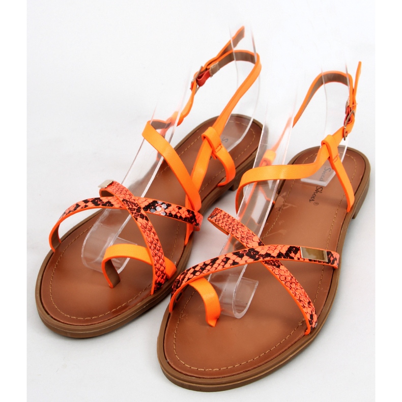 Sandales femme Trudy Orange 2 Sandales femme Trudy Orange 2