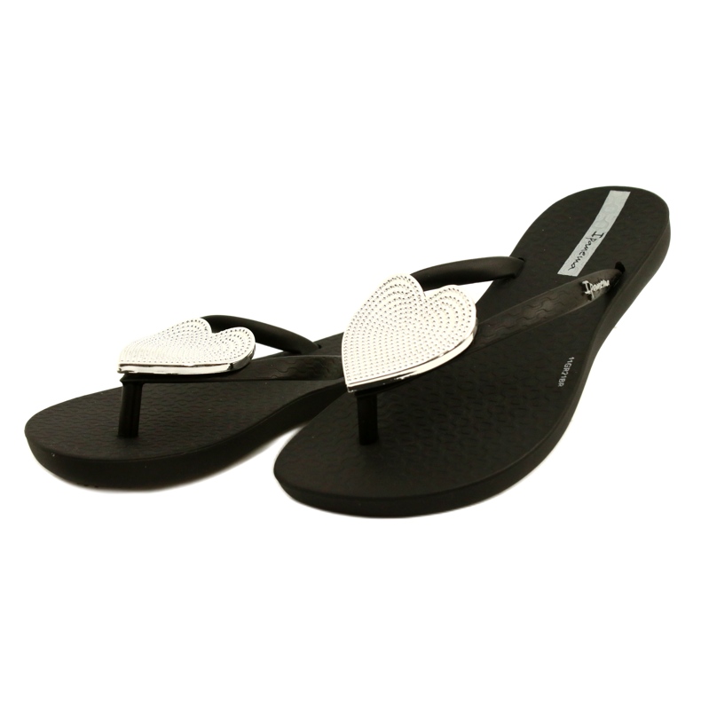 Ipanema Japonais Maxi Fashion Kids Ipanama 82598 avec un cœur d'argent le noir 3