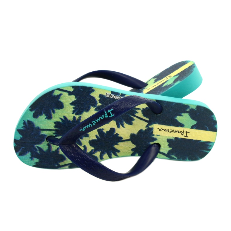 Ipanema japonais pour enfants 83185 Classic X Kids Green-Granatowe bleu 4