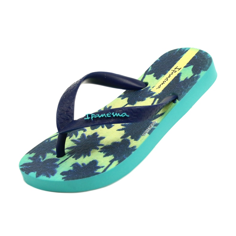 Ipanema japonais pour enfants 83185 Classic X Kids Green-Granatowe bleu 3