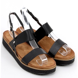 Sandales femme Maiden noires 1