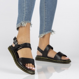 Sandales en cuir Filippo DS2040/22 Bk noir le noir 2