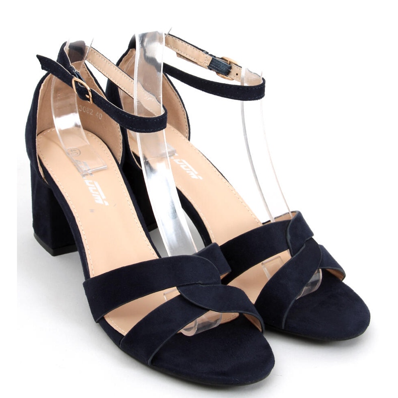 Sandales à talons hauts Moly Blue bleu marin 2