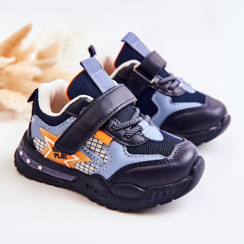 PJ2 Chaussures Sport Léger Enfant Bleu Marine Mobby 1 PJ2 Chaussures Sport Léger Enfant Bleu Marine Mobby 1