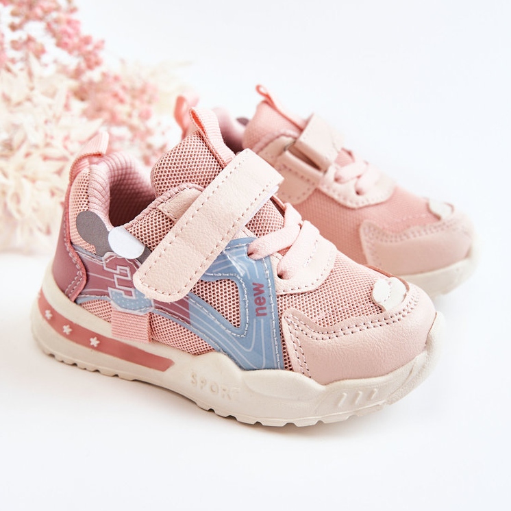 PJ2 Chaussures de Sport Enfant en Toile Rose Nathine 1 PJ2 Chaussures de Sport Enfant en Toile Rose Nathine 1