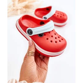 Chaussons Enfants Confortables Crocs Colly Rouge 1