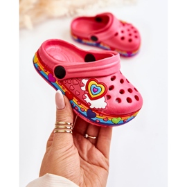 Chaussons Enfant Mousse Crocs Rouge Charie 1