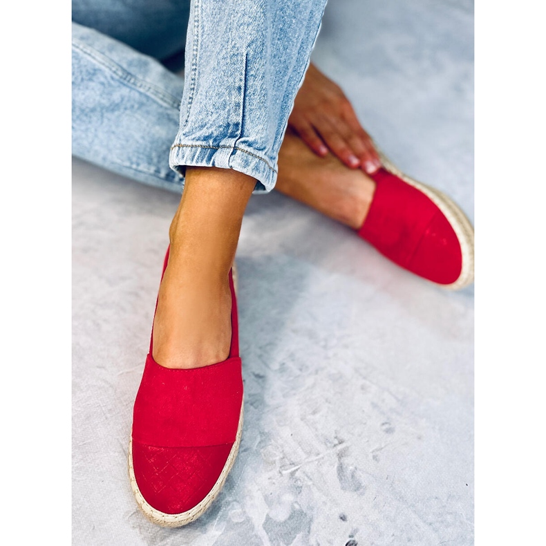 Espadrilles femme Darcy Rouge 1 Espadrilles femme Darcy Rouge 1