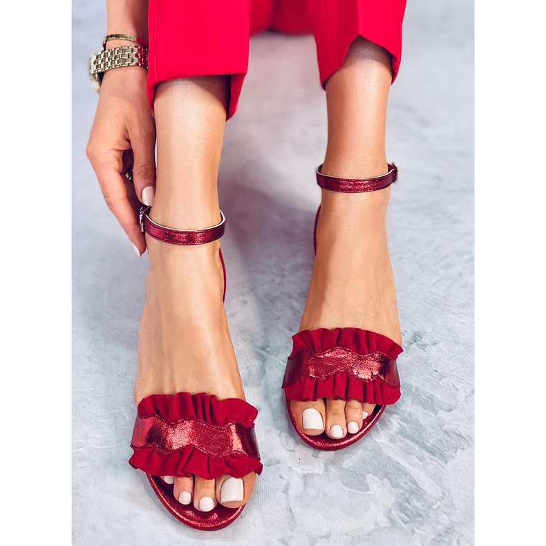Sandales pour femmes Alpha Red rouge 2