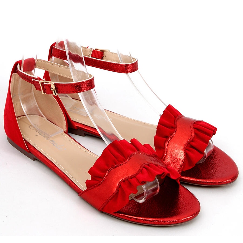 Sandales pour femmes Alpha Red rouge 1