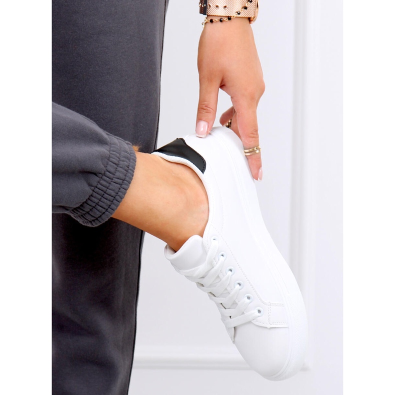 Baskets femme Xina BLANC / NOIR 1