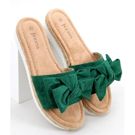 Espadrilles à nœud Viola Green vert 5