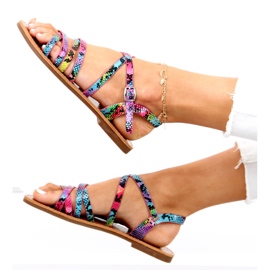 Sandales femme Floss Snake multicolore 2