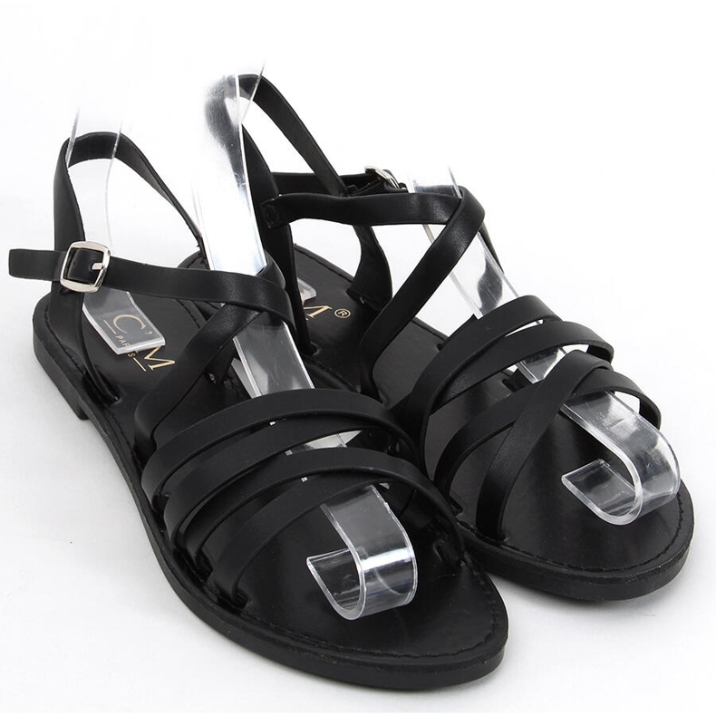 Sandales femme Floss Black le noir 1