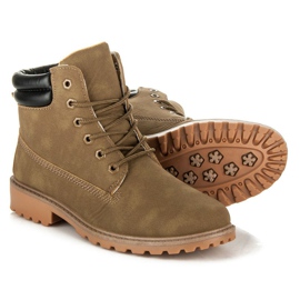 Seastar Bottes pour femmes trappeurs brun vert 4