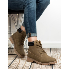 Seastar Bottes pour femmes trappeurs brun vert 5