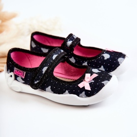 BEFADO S.A. Chaussons Ballerine Enfant Befado Avec Nœud 114X481 Bleu Marine 2